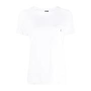 Lorena Antoniazzi Vit Casual T-shirt för kvinnor White, Dam