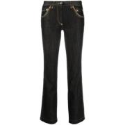 Dolce & Gabbana Pre-owned Pre-owned Bomull jeans Black, Dam