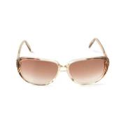 Givenchy Pre-owned Pre-owned Acetat solglasgon Brown, Dam