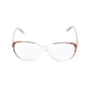 Yves Saint Laurent Vintage Pre-owned Acetat solglasgon White, Dam