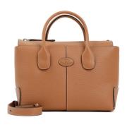 Tod's Mörk Kenia Läder Väska Brown, Dam