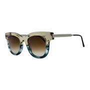 Thierry Lasry Semitransparent Grön Solglasögon Multicolor, Unisex