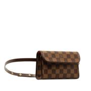 Louis Vuitton Vintage Pre-owned Canvas kuvertvskor Brown, Dam