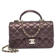 Chanel Vintage Pre-owned Laeder handvskor Red, Dam