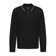 PS By Paul Smith Polo Sweater Black, Herr