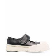 Marni Svarta Mary Jane Sandaler Black, Dam