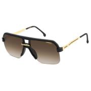 Carrera Matte Black/Brown Shaded Sunglasses Multicolor, Herr