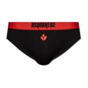 Dsquared2 Briefs med logotyp Black, Herr