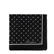 Dolce & Gabbana Sidenscarf Black, Dam