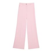 Oltre Solid Palazzo Byxor Pink, Dam