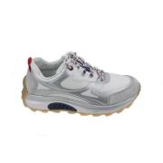 Gabor Silver Vit Walking Sneaker - Rollingsoft Gray, Dam