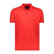 Paul & Shark Herr Logo Polo Skjorta Red, Herr