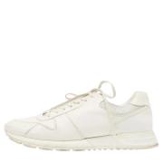 Louis Vuitton Vintage Pre-owned Laeder sneakers White, Herr