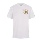 Casablanca Vit Tennis Club T-shirt White, Dam