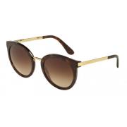 Dolce & Gabbana Snygga solglasögon Dg4268 502/13 Brown, Dam