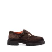 Santoni Spänneförsedda munkläderskor Brown, Herr