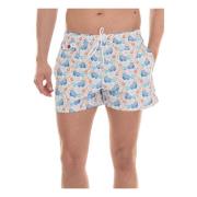 Kiton Surf Shorts White, Herr