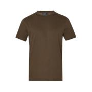 Liu Jo Casual Bomull T-shirt Brown, Herr