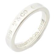 Tiffany & Co. Pre-owned Pre-owned Silver ringar Gray, Unisex