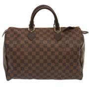 Louis Vuitton Vintage Pre-owned Canvas louis-vuitton-vskor Brown, Dam