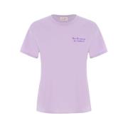 MC2 Saint Barth 24 EMB T-Shirt Purple, Dam