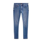 Tommy Hilfiger Tapered Five-Pocket Herr Jeans Blue, Herr