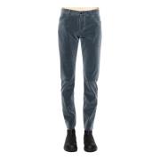 RRD Techno Velvet Slim Fit Byxor Blue, Herr