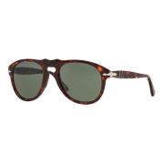 Persol Klassiska solglasögon i Havana/Grey Green Brown, Unisex