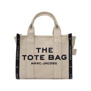 Marc Jacobs Chic Jacquard Mini Tote Bag Beige, Unisex