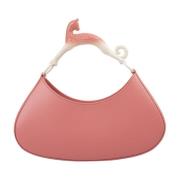 Lanvin Rosa Hobo Cat Bolide Väska Pink, Dam