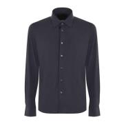 RRD Stretch Oxford Jacquard Skjorta Black, Herr