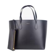 Givenchy Läder Axelväska med Logotyp Black, Dam