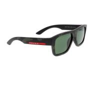 Prada Stiliga solglasögon med 145mm tempellängd Black, Unisex