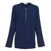 Stella McCartney Pre-owned Pre-owned Tyg toppar Blue, Dam