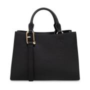 Furla Medium Axelväska Black, Dam