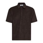 Lardini Bruna T-shirts och Polos Brown, Herr