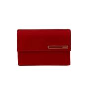 Prada Vintage Pre-owned Laeder plnbcker Red, Dam