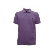Peuterey Lila Bomull Polo Skjorta Zeno 01 Purple, Herr