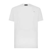 Dsquared2 Vita T-shirts och Polos White, Herr