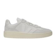 Veja Lädersneakers med mockalogo White, Herr