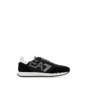 Emporio Armani EA7 Stiliga Sneakers för Vardagsbruk Black, Herr