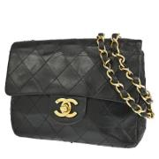 Chanel Vintage Pre-owned Laeder chanel-vskor Black, Dam