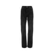 Y/Project Stiliga Svarta Denim Jeans Black, Dam