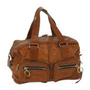 Chloé Pre-owned Pre-owned Laeder handvskor Brown, Dam