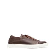 Henderson Byron Lädersneakers för Män Brown, Herr