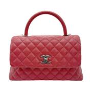 Chanel Vintage Pre-owned Laeder chanel-vskor Red, Dam