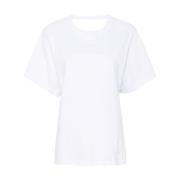 IRO Vit Bomull T-shirt och Polo White, Dam