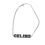 Celine Vintage Pre-owned Silver armband Gray, Dam