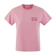 MC2 Saint Barth Emilie T-shirt - Stilren och Bekväm Pink, Dam