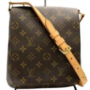 Louis Vuitton Vintage Pre-owned Canvas louis-vuitton-vskor Brown, Dam